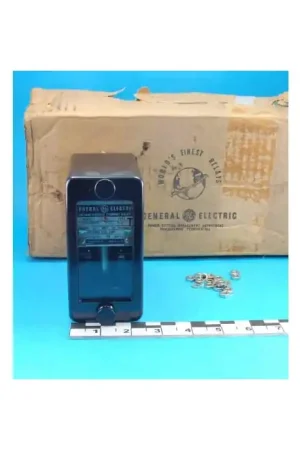 Certified GENERAL ELECTRIC - 12PJC14F5 - Current Relay 25/60ADC HAND-RESET