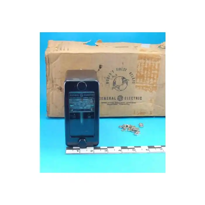 Certified GENERAL ELECTRIC - 12PJC14F5 - Current Relay 25/60ADC HAND-RESET