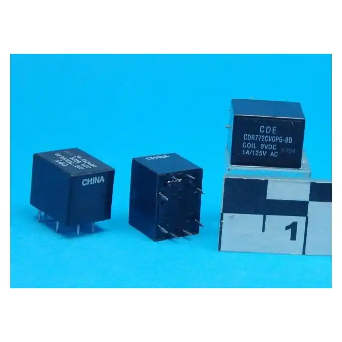 CDE - CDR772CVQPG-9D - Relay, control. Input: DC. Contacts: DPDT. Buy Today