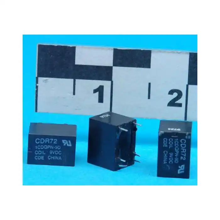 In Demand CDE - CDR721CDQPN-9D - Relay, DC. SPDT 1Amp 9VDC.