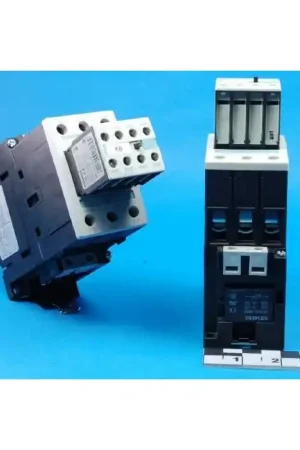 Brand New SIEMENS - 3RT1034-1BB40 + 3RH1921-1FA40 - 3-Pole 32Amp 5-30HP 24VDC Contactor + Aux