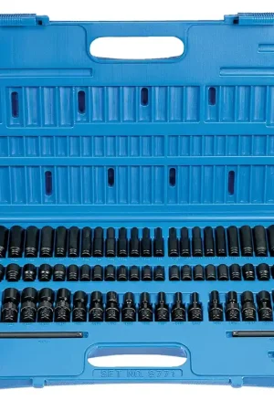 71 Piece 1/4" Surface Drive Master Impact Socket Set - Grey Pneumatic Trending