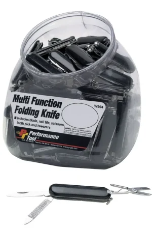 Genuine Multi-Use Folding Knives - 50 Individual Pcs - Wilmar - Performance Tool