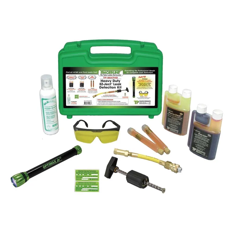 Heavy-Duty Optimax Jr/EZ-Ject Leak Detection Kit - Tracer - Spectronics Exclusive Offer