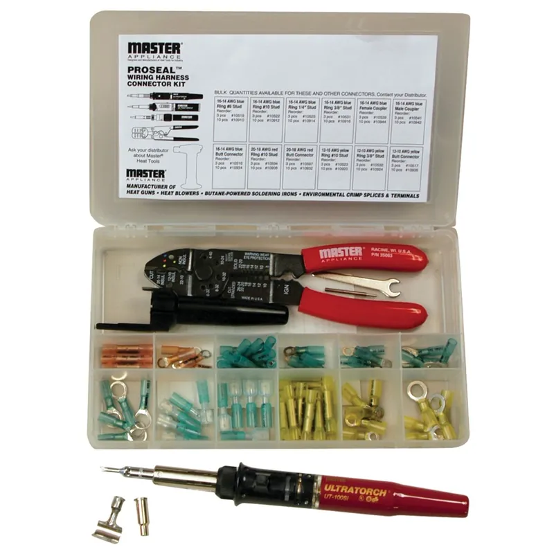 UT-100SI Ultratorch with 75 Piece Proseal Kit and Crimper - Master Appliance Discount