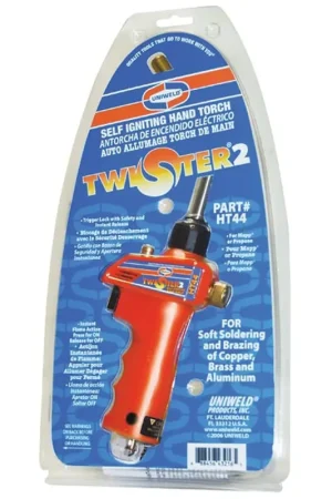 Uniweld Twister 2 Self Igniting Propane/MAPP Hand Torch - Uniweld Products Luxury