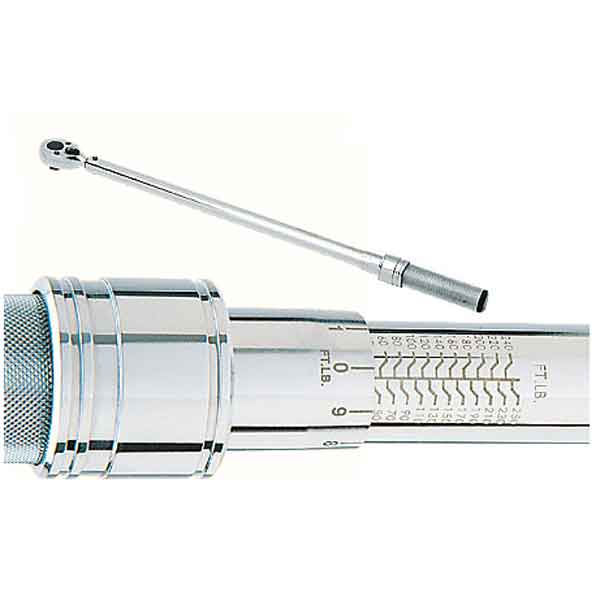 3/8 In Drive Micro-Adjustable Torque Wrench - Ratchet Head 20-15 - CDI Torque Products Luxury