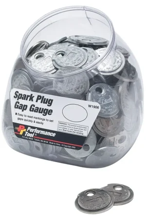 Top Pick Spark Plug Gap Gauge Fish Bowl Merchandiser - 200-Pc - Wilmar - Performance Tool