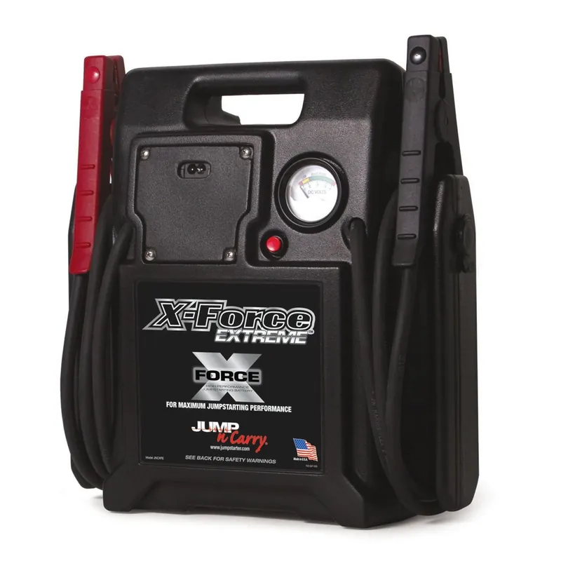 Jump-N-Carry X-Force Extreme 12 Volt Jump Starter - Solar Fan Favorite