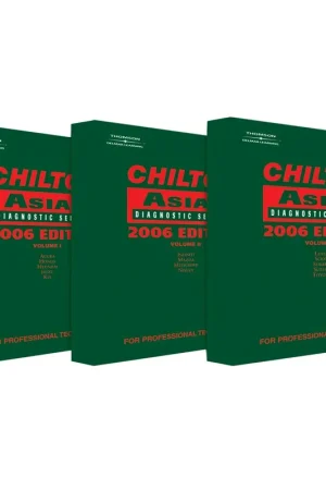 Chiltons 130603 Asian Service and Repair Manual Set for 2002-200 - Chilton Manuals Hot Picks