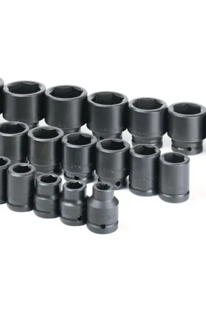 Special Offer 3/4 In Dr 6-Pt Standard Fractional Impact Socket Set - 20-Pc - SK Hand Tool