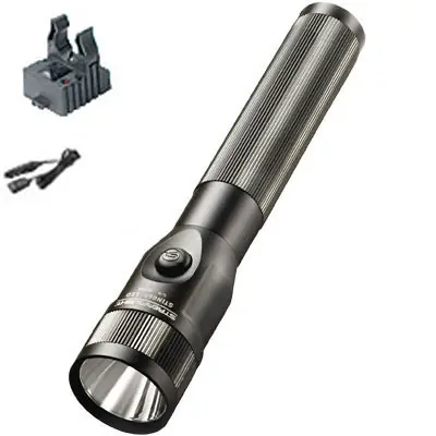 Stinger LED Rechargeable Flashlight w/ 12V DC Cord & Steady Char - Streamlight, Inc Worldwide Shipping
