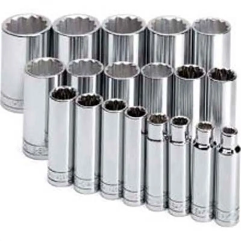 Instant Buy 1/2 In Drive 6 Pt Deep Fractional Socket Set - 19 Pc - SK Hand Tool