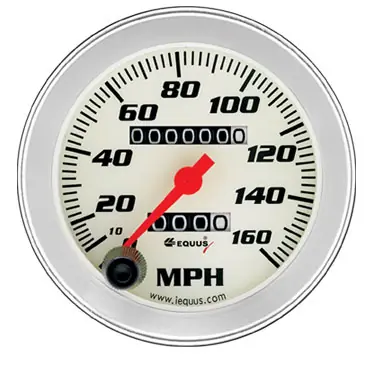 Top Rated Speedometer - 3-3/8 In - Equus Products