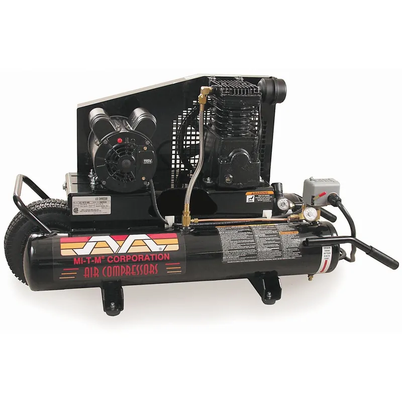 1.5 HP, 120V, 8 Gallon, 1-Stage, 6.5 CFM Air Compressor - Mi-T-M In Demand