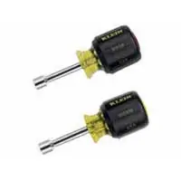 Trusted Brand Cushion-Grip Stubby Nut Driver Set - 1-1/2 In Shan - Klein Tools