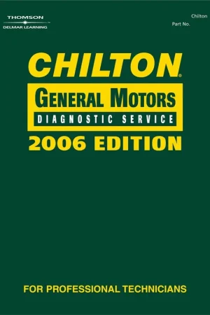 GM Diagnostic Manual - 2006 - Chilton Manuals Super Sale