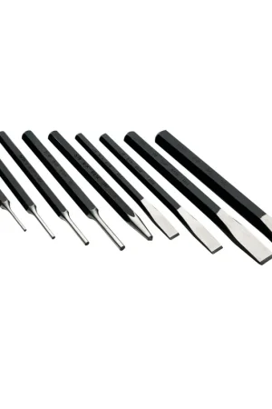 Next Day Delivery Punch and Chisel Set - 9 Pc - SK Hand Tool