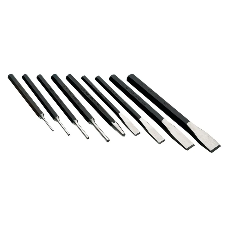 Next Day Delivery Punch and Chisel Set - 9 Pc - SK Hand Tool