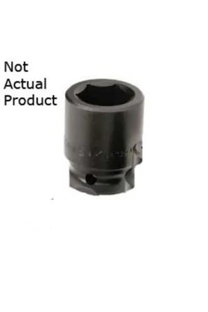 1 In Dr 6 Pt Std Metric Impact Socket - 32 mm - SK Hand Tool Low Price