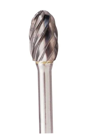 NF Carbide Bur - Oval Shape - 3/8 Dia x 5/8 L - Champion Cutting Tools Best Choice