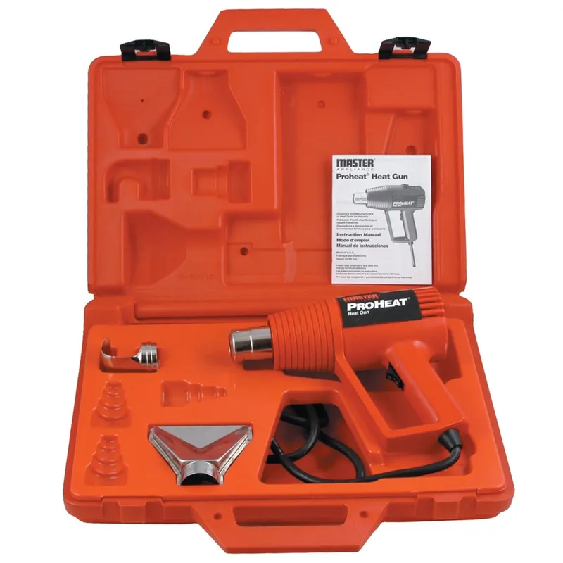 Proheat(R) Heat Gun Kit w/ 2 Attachments & Case - Master Appliance Hot Deal