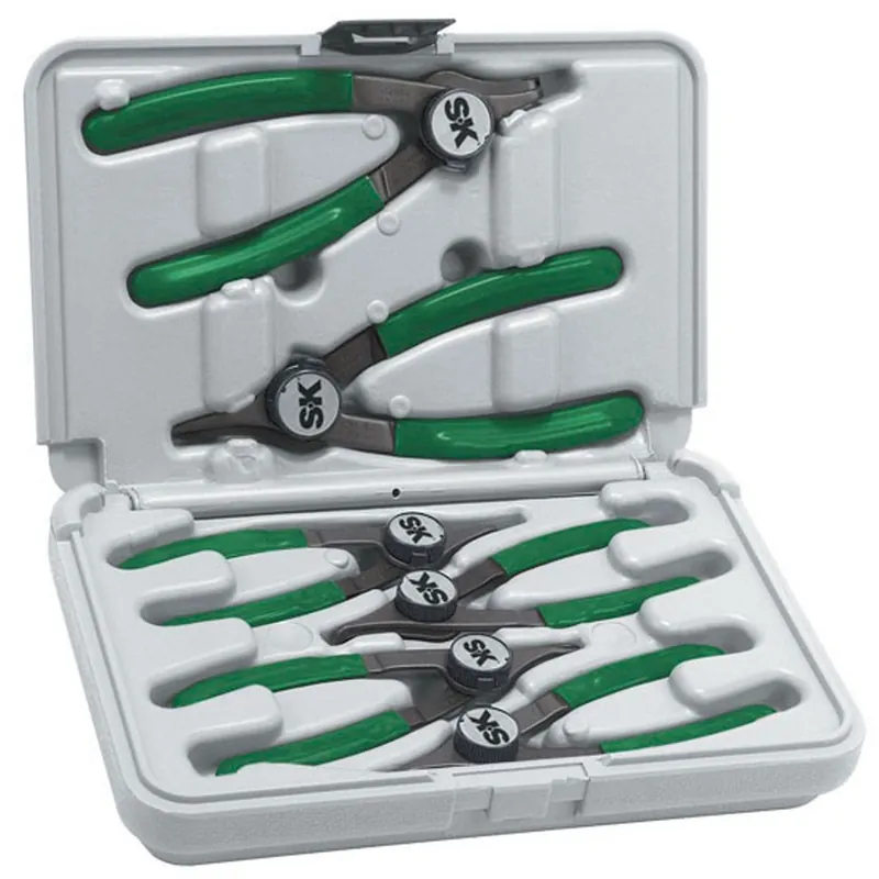 Cam-Lock Convertible Retaining Ring Plier Set - 6-Pc - SK Hand Tool Latest