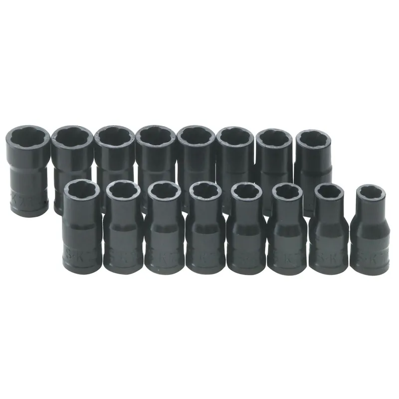 SK Hand Tool 16-Piece 1/4" Drive TurboSocket Set - SK Hand Tool Order Now