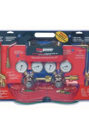 Genuine Complete Light Duty Oxy-Acetylene Kit - Firepower