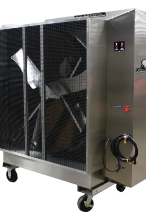 Portable Evaporative Cooling Fan - Single Speed 48 In - PolarCool Factory Price