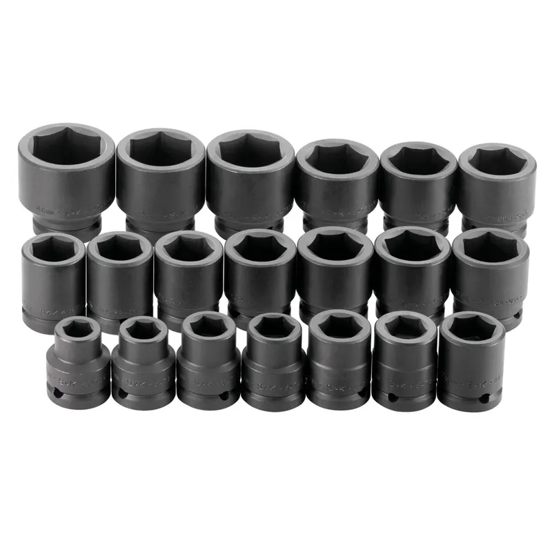 Super Sale 3/4 In Dr 6-Pt Std Metric Impact Socket Set - 20-Pc - SK Hand Tool