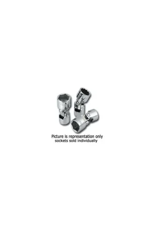 1/4 In Drive 6 Pt Flex Metric Socket - 15mm - SK Hand Tool Genuine