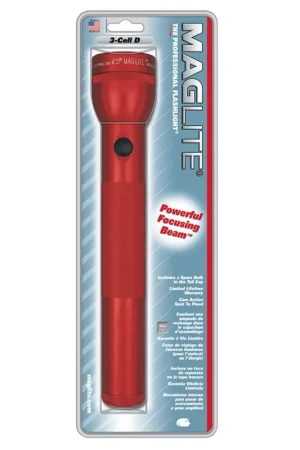 New Arrival Flashlight - 3 D-Cell - Red - Mag Instrument