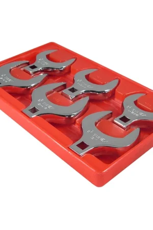 Authentic 1/2 In Dr SAE Crowfoot Wrench Set - 6-Pc - Sunex Tools