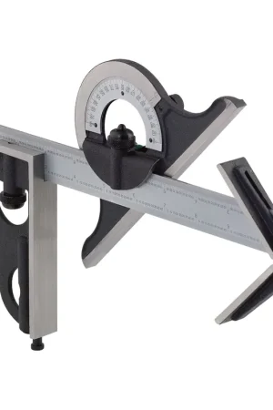 Professional Grade Combination Square Set - Fowler High Precision