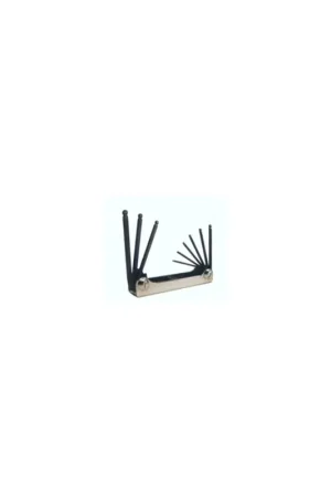 Professional Grade 5-Pc Fold Up Ball End Hex Key Set 1.5-4mm - Eklind Tool