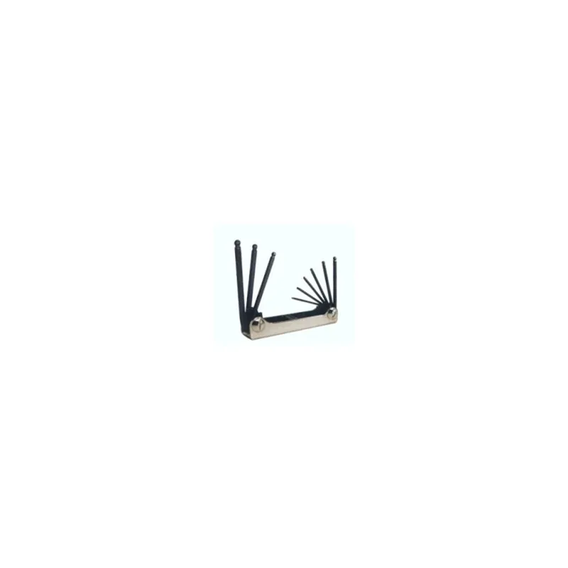 Professional Grade 5-Pc Fold Up Ball End Hex Key Set 1.5-4mm - Eklind Tool