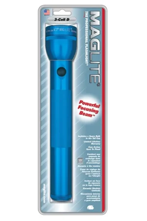 Flashlight 3 D-Cell Blue - Mag Instrument Price Drop