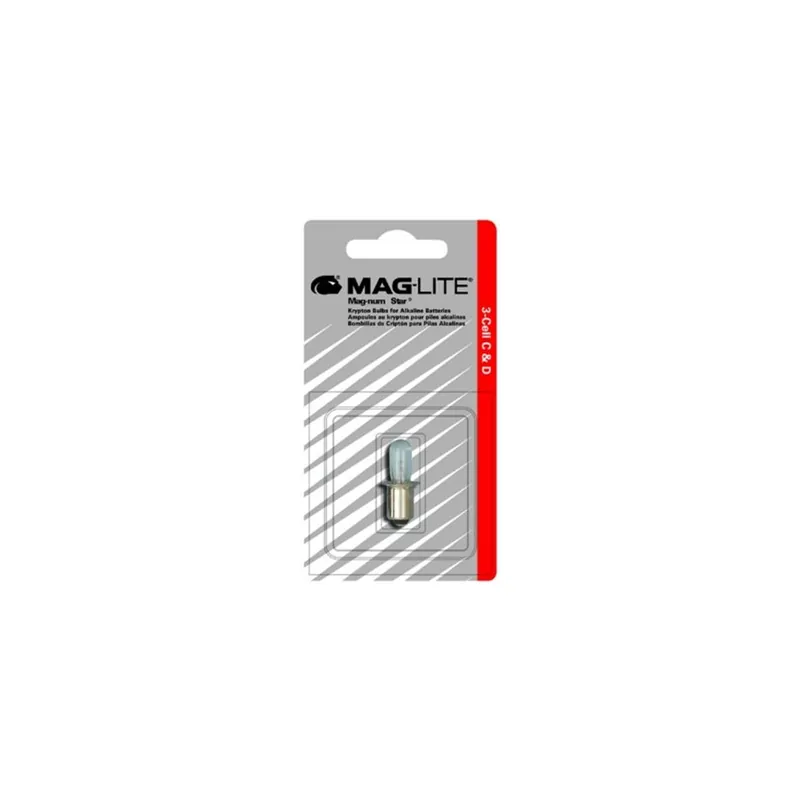Mag-num Starr Krypton Flashlight Bulb - 5-Cell C & D - Mag Instrument Wholesale