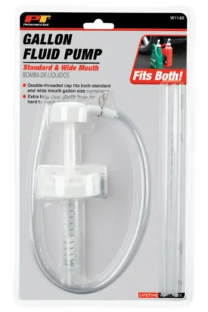 Performance Tool Standard and Wide Mouth Gallon Fluid Pump - Wilmar - Performance Tool Best Choice