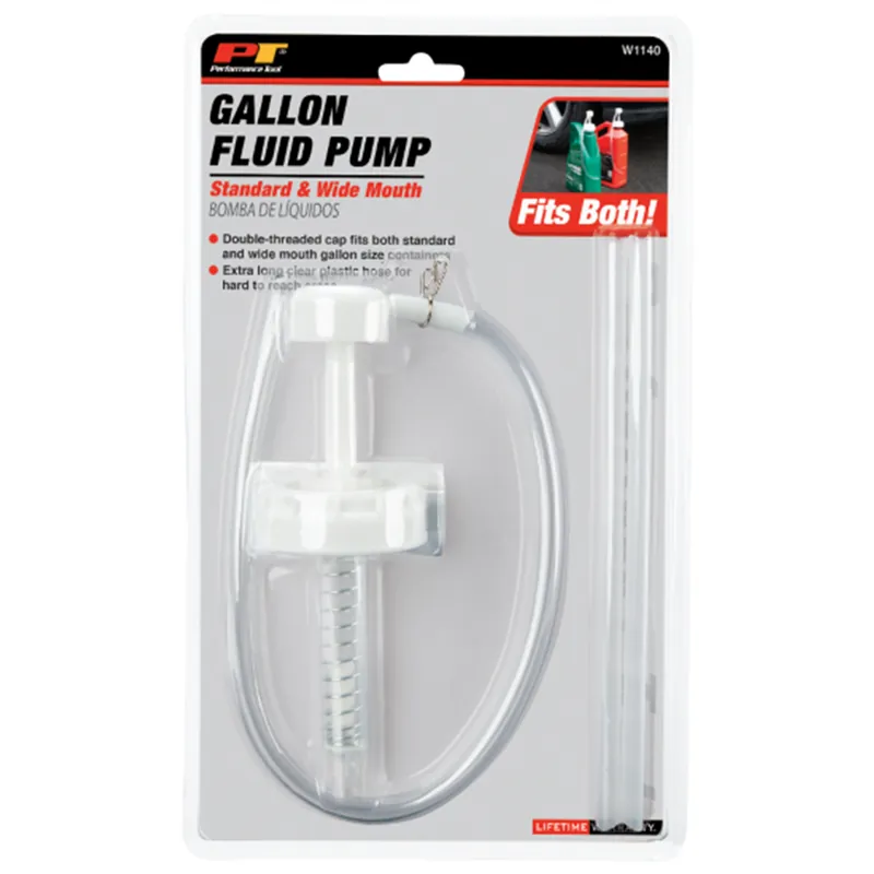 Performance Tool Standard and Wide Mouth Gallon Fluid Pump - Wilmar - Performance Tool Best Choice