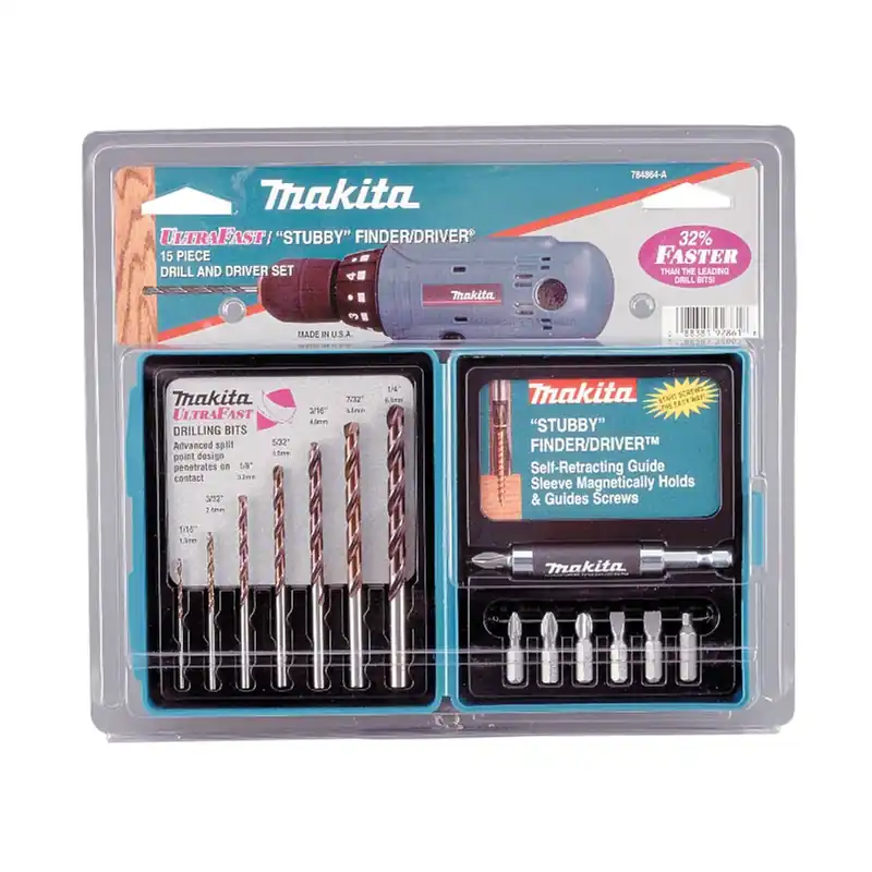 Drill / Driver Set Assortment - 15 Piece - Makita Buy Online