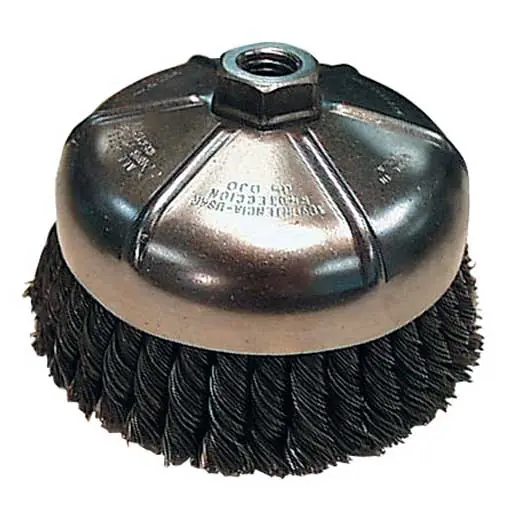 Genuine Knot Style Wire Cup Brush - 2 3/4 In - M10 x 1.25 - Makita