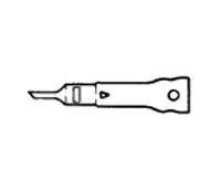 Chisel Soldering Tip 2 mm Wide - Master Appliance Free Delivery