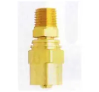 Holiday Sale Re-usable Brass Hose Fitting - Male End 1/4 In ID x 1/4 In NPT 5 - Milton Industries