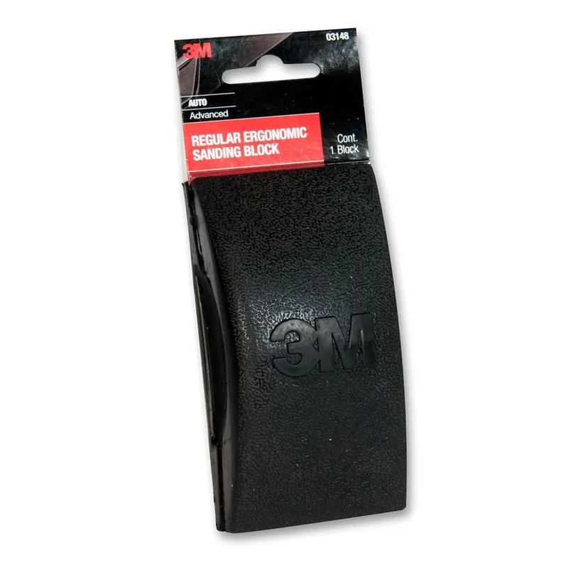 Hassle-Free Returns Sanding Block - 2 3/4 In x 5 In - 3M Automotive