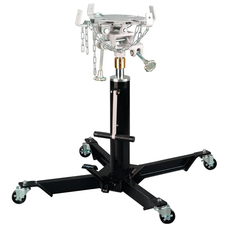 Luxury 1,000 Lb Telescoping Transmission Jack - Manual - Omega