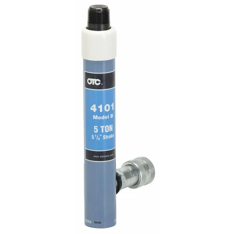 Price Drop Single Acting Spring Return Ram - 5 Ton Cap w/ 5 1/4 In Stroke - OTC Tools and Equipment