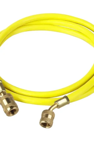 Enviro-Guard Yellow Hose w/Quick Seal Fittings - 72 In - Robinair Secure Checkout