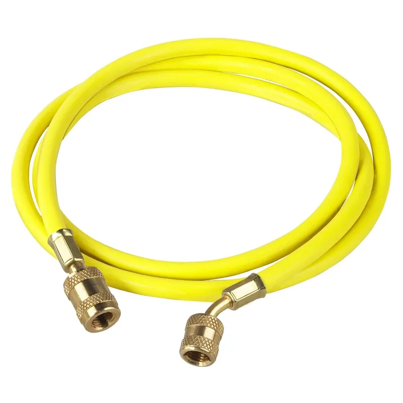 Enviro-Guard Yellow Hose w/Quick Seal Fittings - 72 In - Robinair Secure Checkout